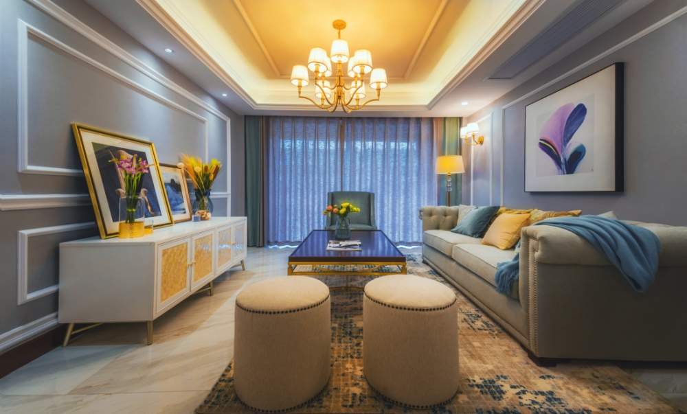 灰色地板竟然这么高级,怪不得明星家都这么设计!(图1) 灰色地板竟然这么高级,怪不得明星家都这么设计!