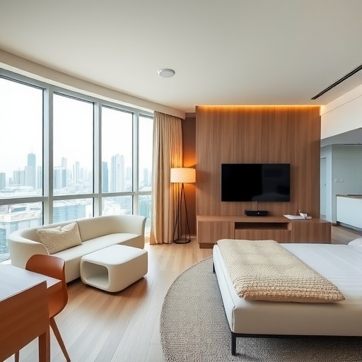 珺悦国际 1室 1厅 65平米(图2)