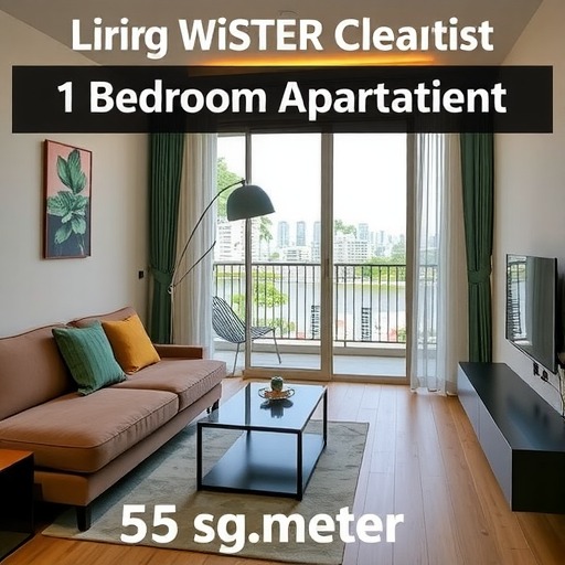 珠江逸景家园 1室 1厅 56平米(图5)