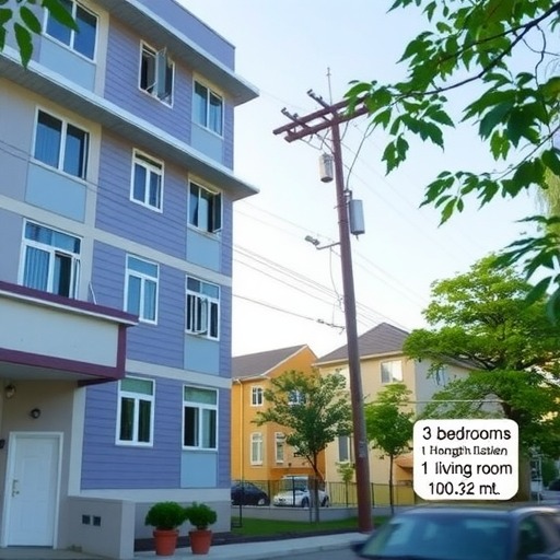 鸿顺园东区 3室 1厅 100.32平米(图5)