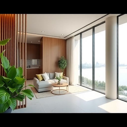 珠江绿洲家园 1室 1厅 64.24平米(图5)