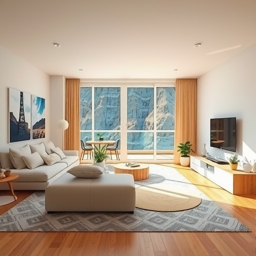 探矿小区 3室 1厅 57.3平米(图1)