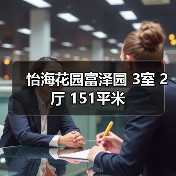 怡海花园富泽园 3室 2厅 151平米（图4）