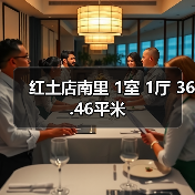 红土店南里 1室 1厅 36.46平米(图2) 红土店南里 1室 1厅 36.46平米(图2)