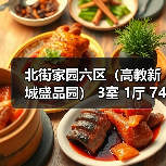 北街家园六区(高教新城盛品园) 3室 1厅 74平米(图2) 北街家园六区(高教新城盛品园) 3室 1厅 74平米(图2)