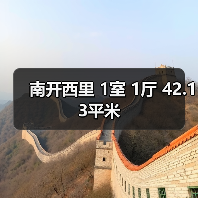 南开西里 1室 1厅 42.13平米(图4) 南开西里 1室 1厅 42.13平米(图4)
