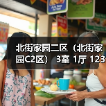 北街家园二区（北街家园C2区） 3室 1厅 123.4平米（图2）
