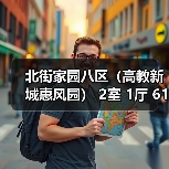 北街家园八区(高教新城惠风园) 2室 1厅 61.89平米(图4) 北街家园八区(高教新城惠风园) 2室 1厅 61.89平米(图4)