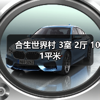 合生世界村 3室 2厅 101平米(图3) 合生世界村 3室 2厅 101平米(图3)