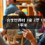 合生世界村 3室 2厅 101平米(图2) 合生世界村 3室 2厅 101平米(图2)