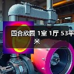 四合欣园 1室 1厅 53平米（图2）
