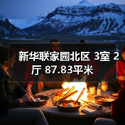 新华联家园北区 3室 2厅 87.83平米(图2) 新华联家园北区 3室 2厅 87.83平米(图2)