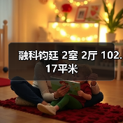 融科钧廷 2室 2厅 102.17平米（图1）