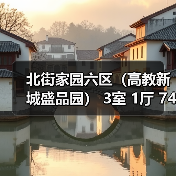 北街家园六区（高教新城盛品园） 3室 1厅 74平米（图4）