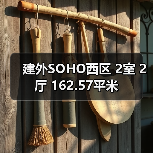 建外SOHO西区 2室 2厅 162.57平米（图2）