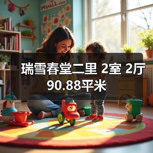 瑞雪春堂二里 2室 2厅 90.88平米(图2) 瑞雪春堂二里 2室 2厅 90.88平米(图2)