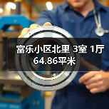 富乐小区北里 3室 1厅 64.86平米(图3) 富乐小区北里 3室 1厅 64.86平米(图3)