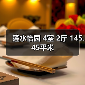 莲水怡园 4室 2厅 145.45平米(图2) 莲水怡园 4室 2厅 145.45平米(图2)