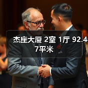 杰座大厦 2室 1厅 92.47平米(图2) 杰座大厦 2室 1厅 92.47平米(图2)