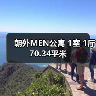 朝外MEN公寓 1室 1厅 70.34平米(图2) 朝外MEN公寓 1室 1厅 70.34平米(图2)