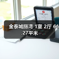 金泰城丽湾 1室 2厅 61.27平米（图3）