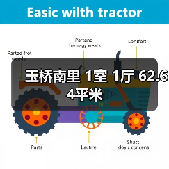 玉桥南里 1室 1厅 62.64平米（图3）