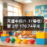 天通中苑(1-37号楼) 3室 2厅 170.74平米(图1) 天通中苑(1-37号楼) 3室 2厅 170.74平米(图1)