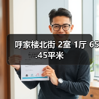 呼家楼北街 2室 1厅 65.45平米（图4）