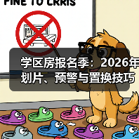 学区房报名季:2026年划片、预警与置换技巧(图2) 学区房报名季:2026年划片、预警与置换技巧(图2)