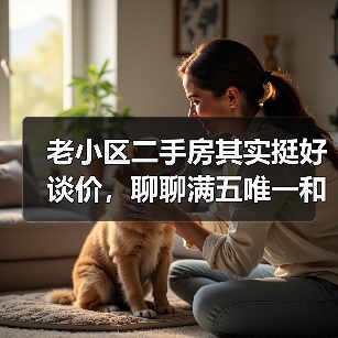 老小区二手房其实挺好谈价,聊聊满五唯一和砍价那些事(图3) 老小区二手房其实挺好谈价,聊聊满五唯一和砍价那些事(图3)
