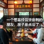 一个想靠经营贷套利的朋友，房子差点没了：抵押贷款 经营贷入市 抽贷风险 房产抵押额度 利率倒挂套利 资金用途合规 断供后果（图2）