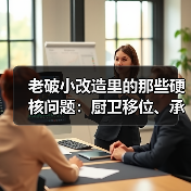 老破小改造里的那些硬核问题:厨卫移位、承重墙、水电怎么弄(图4) 老破小改造里的那些硬核问题:厨卫移位、承重墙、水电怎么弄(图4)