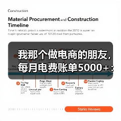 我那个做电商的朋友，每月电费账单5000+：夏季用电避坑指南（图1）