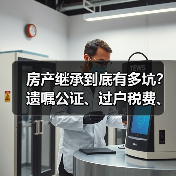 房产继承到底有多坑?遗嘱公证、过户税费、法定继承顺序全攻略(图4) 房产继承到底有多坑?遗嘱公证、过户税费、法定继承顺序全攻略(图4)