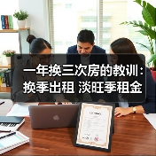 一年换三次房的教训:换季出租 淡旺季租金 春节后涨价 毕业季高峰 年底议价空间 空置期控制(图2) 一年换三次房的教训:换季出租 淡旺季租金 春节后涨价 毕业季高峰 年底议价空间 空置期控制(图2)