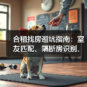 合租找房避坑指南:室友匹配、隔断房识别、水电平摊、宠物友好一次讲透(图1) 合租找房避坑指南:室友匹配、隔断房识别、水电平摊、宠物友好一次讲透(图1)