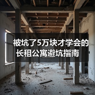 被坑了5万块才学会的长租公寓避坑指南(图4) 被坑了5万块才学会的长租公寓避坑指南(图4)