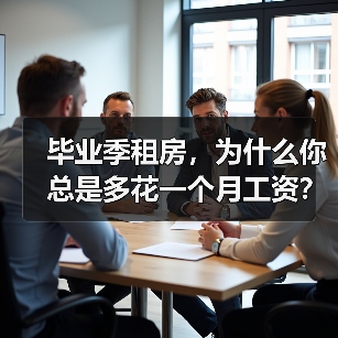 毕业季租房，为什么你总是多花一个月工资？学生优惠押一付一补贴全解析（图1）