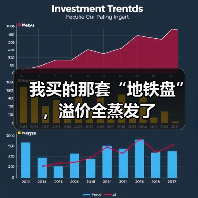 我买的那套“地铁盘”，溢价全蒸发了（图1）