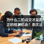 为什么二拍成交才是真正的捡漏机会？重庆法拍房直降三成的秘密（图1）