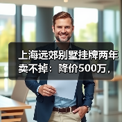 上海远郊别墅挂牌两年卖不掉:降价500万,毛坯房仍无人问津(图3) 上海远郊别墅挂牌两年卖不掉:降价500万,毛坯房仍无人问津(图3)