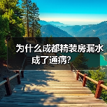 为什么成都精装房漏水成了通病?(图2) 为什么成都精装房漏水成了通病?(图2)